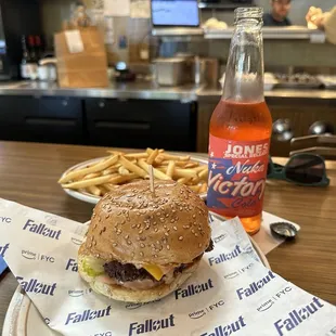 'Fallout' promotional special- $3.33 for a cheeseburger and a Nuka Cola