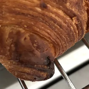 Burnt croissant...