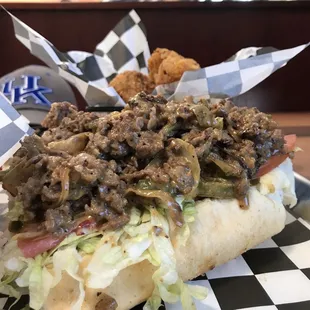 Half Cheesesteak