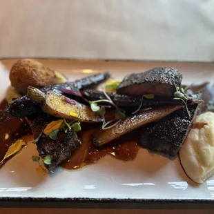 Chargrill double r ranch NY steak - $65