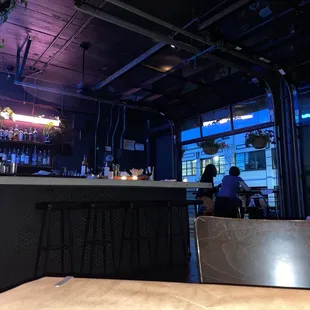 Bar area