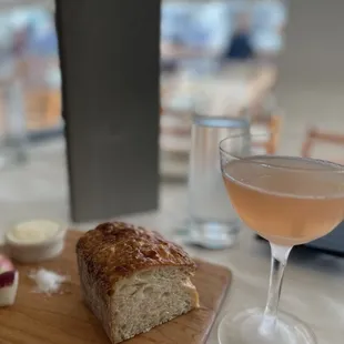 Cosmopolitan &amp; welcome bread tray