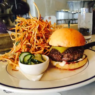 Pan Roasted Black Angus Hamburger*