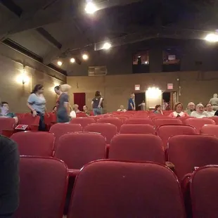 Intermission at GODSPELL.