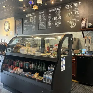 menus on the wall