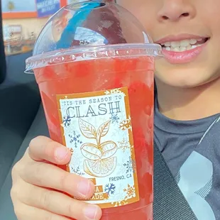My son loves The Lemonade w/ added strawberry!