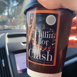 Unsweetened cinnamon vanilla latte