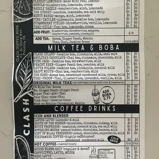 Menu.
