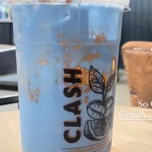 The Large Cardonious Blue, my order I asked Light Ice and 150% sugar, not too sweet and not too bitter.