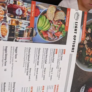 menu, burgers