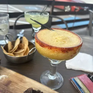 Mango and Original Margaritas