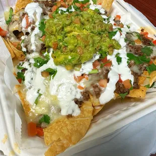 Carne Asada nachos, delicious!