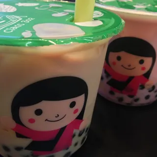 Egg Pudding Milk Tea