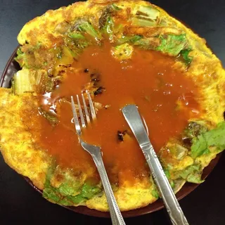 Taiwanese Oyster Omelet