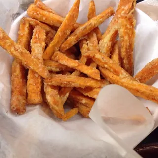 Sweet Potato Fries with Plum Spices