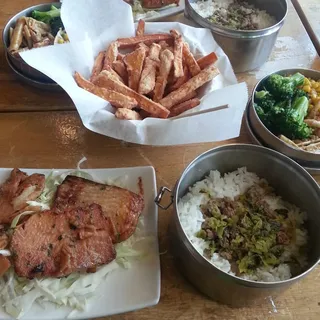 Rosemary Salmon Bento Box