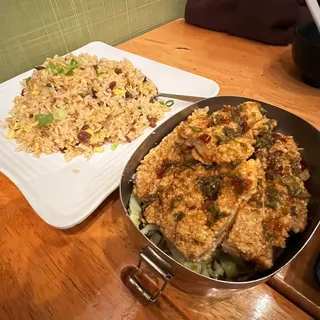 Spicy Chicken Fillet Fried Rice