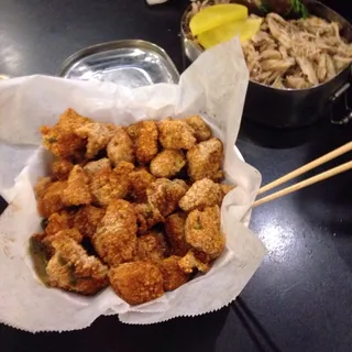 Shredded Chicken Over Rice