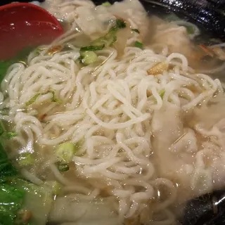 Shrimp & Pork Wonton Noodle Soup