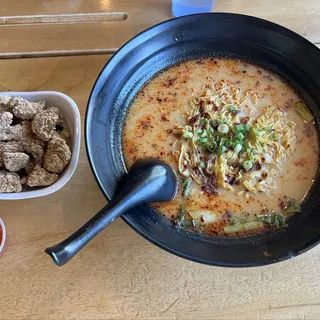 Spicy Pork Bone Noodles Soup