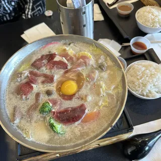 Japanese Pork Bone Hot Pot