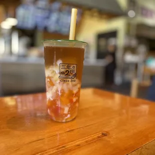 Winter melon tea and jellies