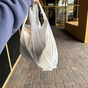 Takeout for Calamari and Taiwanese Rice Cake