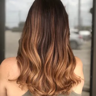 This was after coming in with really jacked up highlights that i was talked into at another salon.