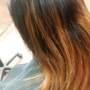 This was their balayage