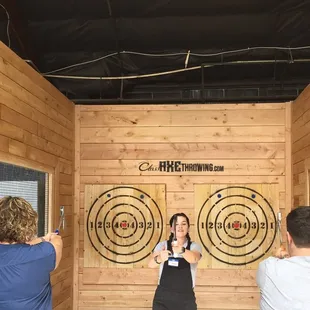 Learning the rules and how to throw