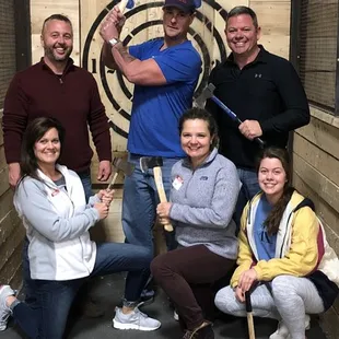 Group photos at the end of your time