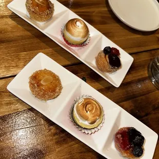Off menu desserts from local pastry chef