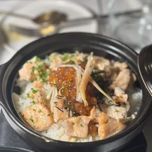 Salmon Ikura Kamameshi