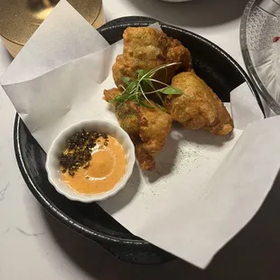 Battered Monkfish