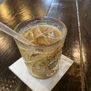 Iced Caramel Latte