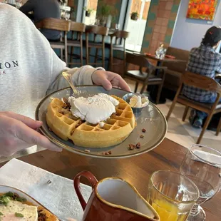 Pecan Waffle