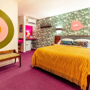 Half of our rooms are pretty in pink!