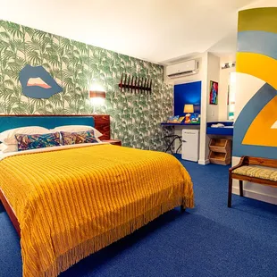 A pop pf color never hurts- especially when that color is blue!