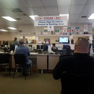 Handling some business.