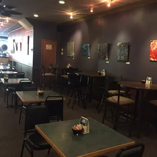 It looks like a restaurant a bit, but no waitresses.