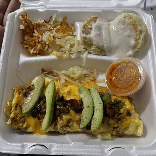 Chorizo Omelette