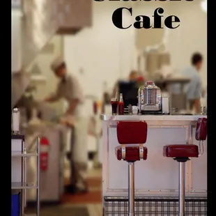 The front page of the Classic Cafe menu