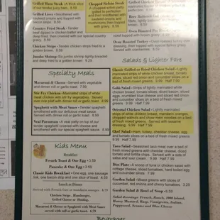 Hearty Meals and Salads