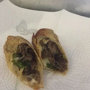 Philly egg rolls