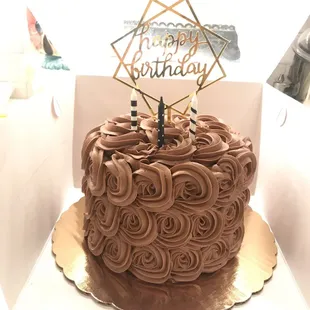 a birthday cake