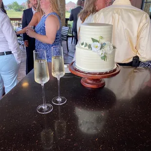 Our wedding cake