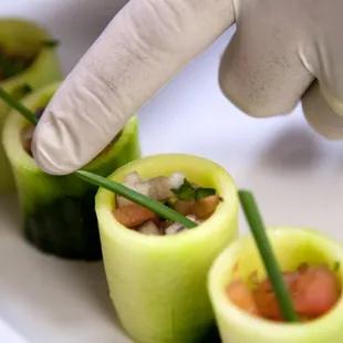 Classic appetizers.