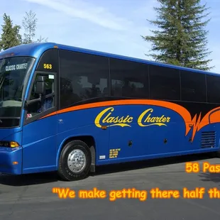 58 Passenger Charter Coach