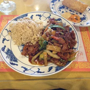 Pork with garlic sauce