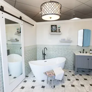 Updated bathroom vignette to inspire you for your home!